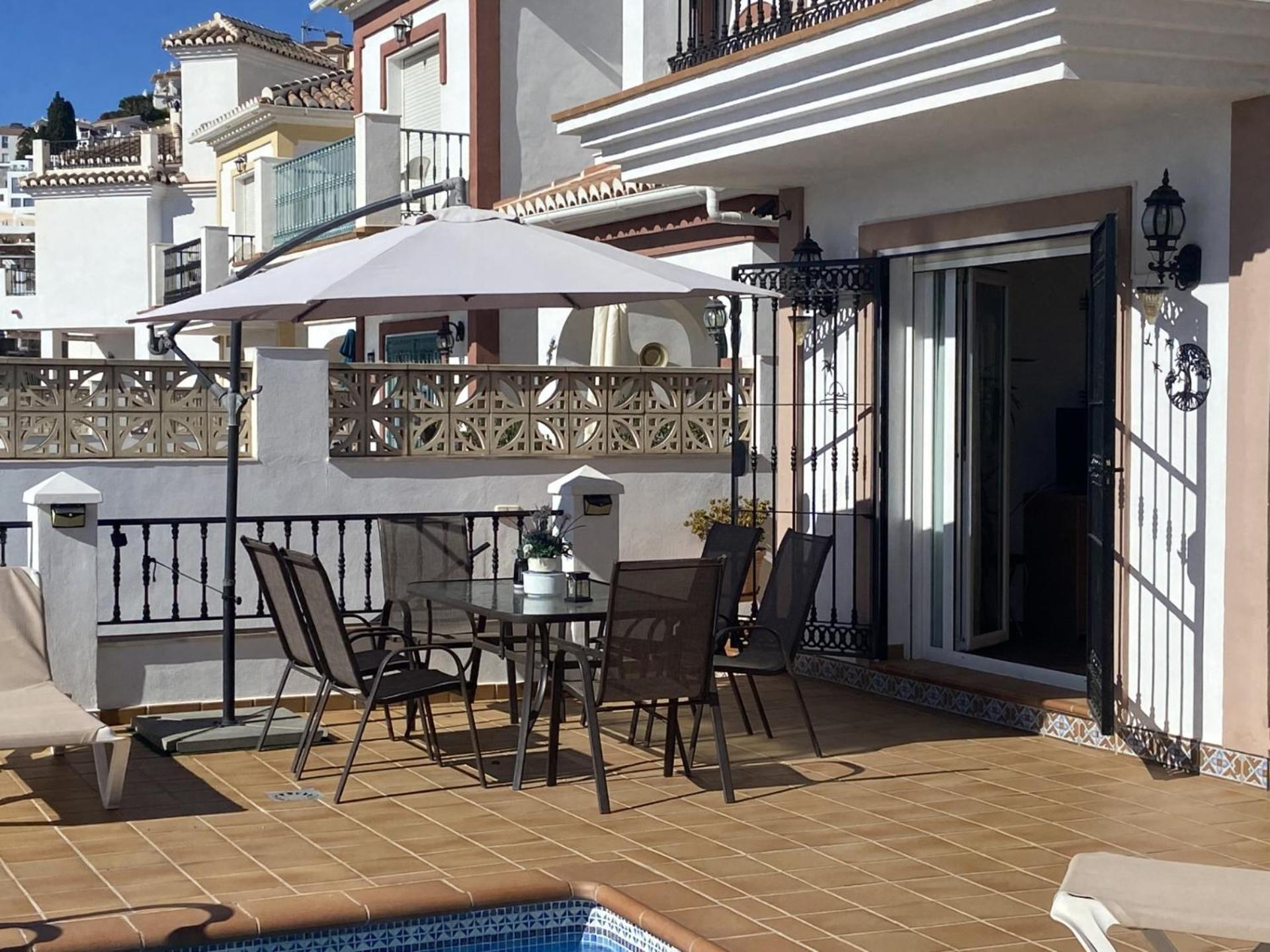 Casa Rosi, Vistas Al Mar, Piscina Privada Y A/A Βίλα Nerja Εξωτερικό φωτογραφία